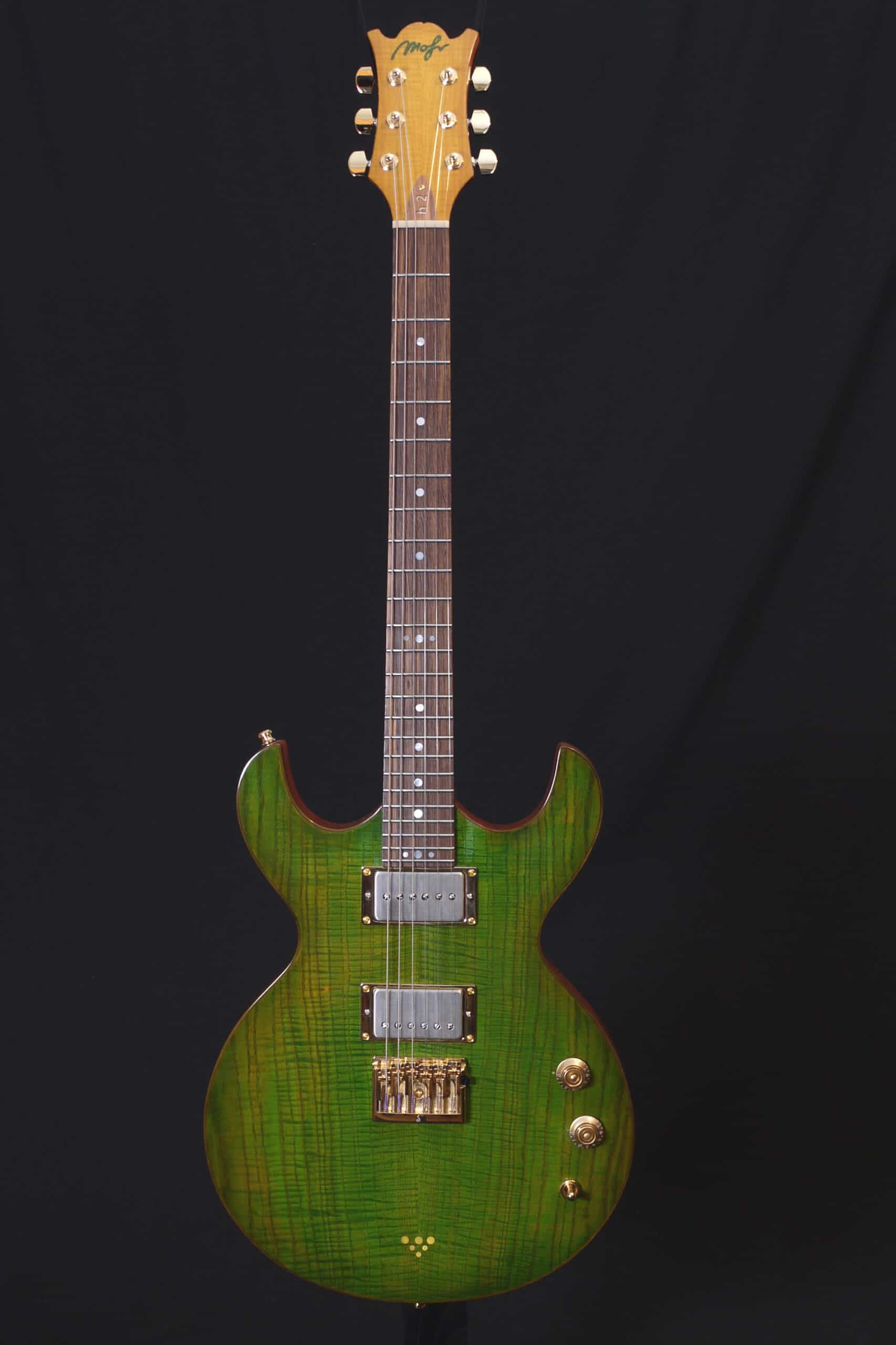1 mohr guitars gitarrenbau h2 grün