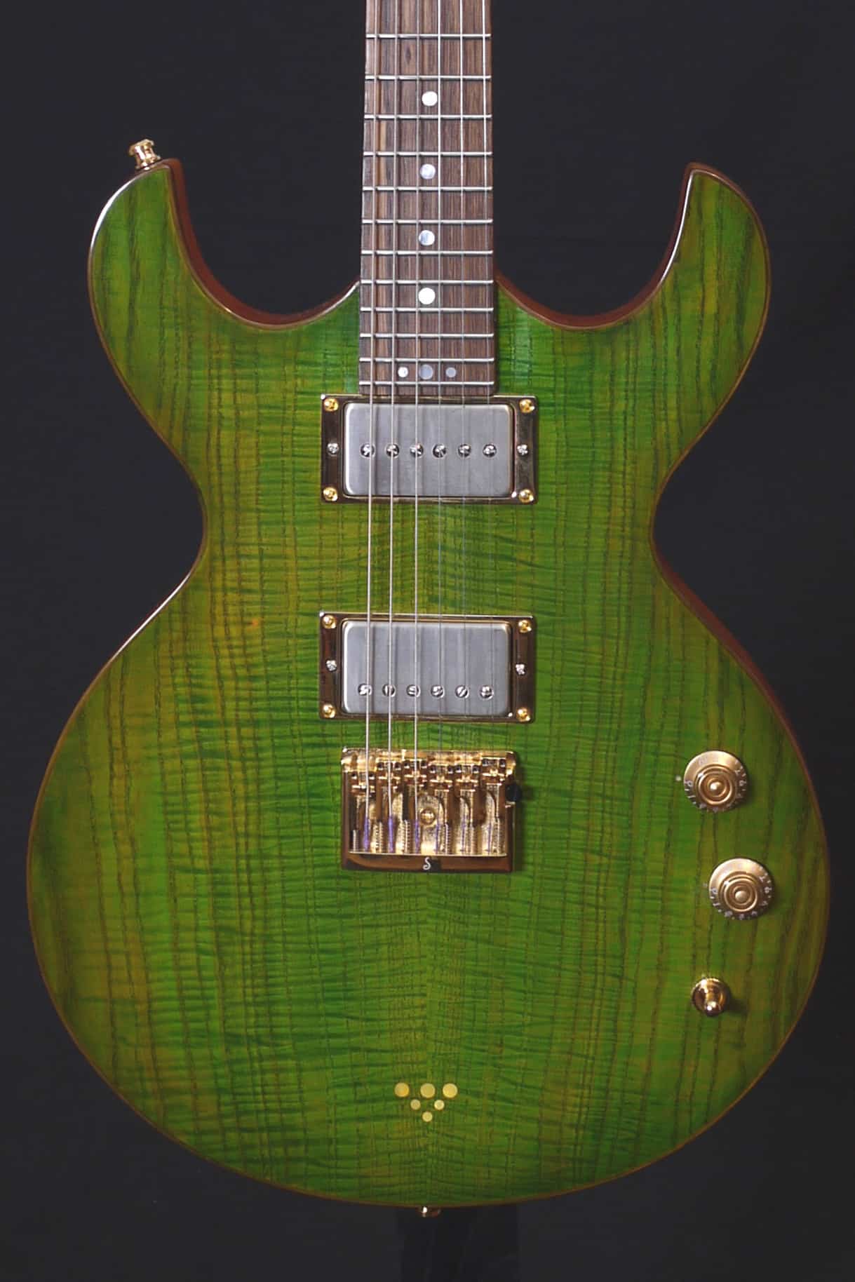 3 mohr guitars gitarrenbau h2 grün