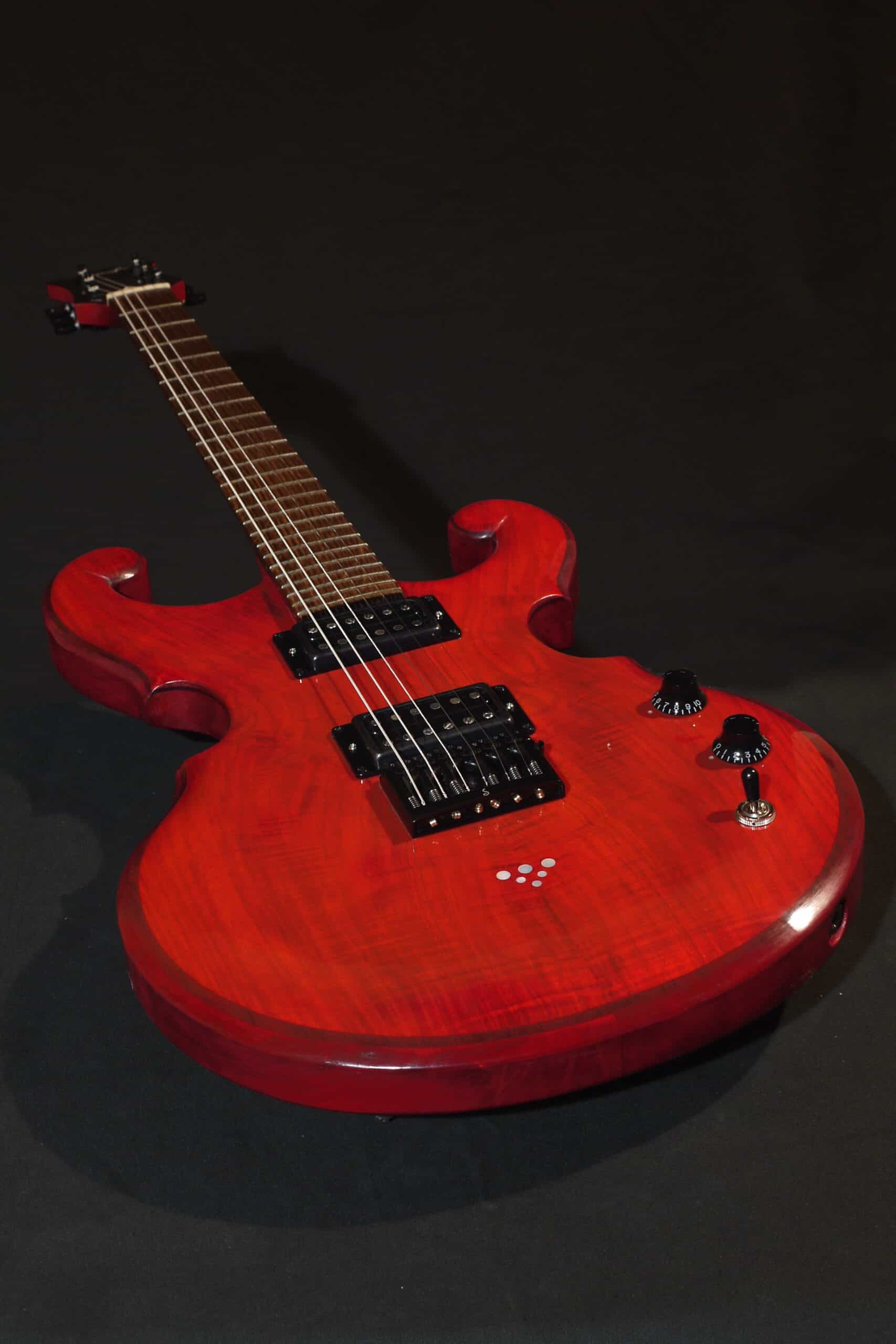 7 mohr guitars gitarrenbau k1 rot