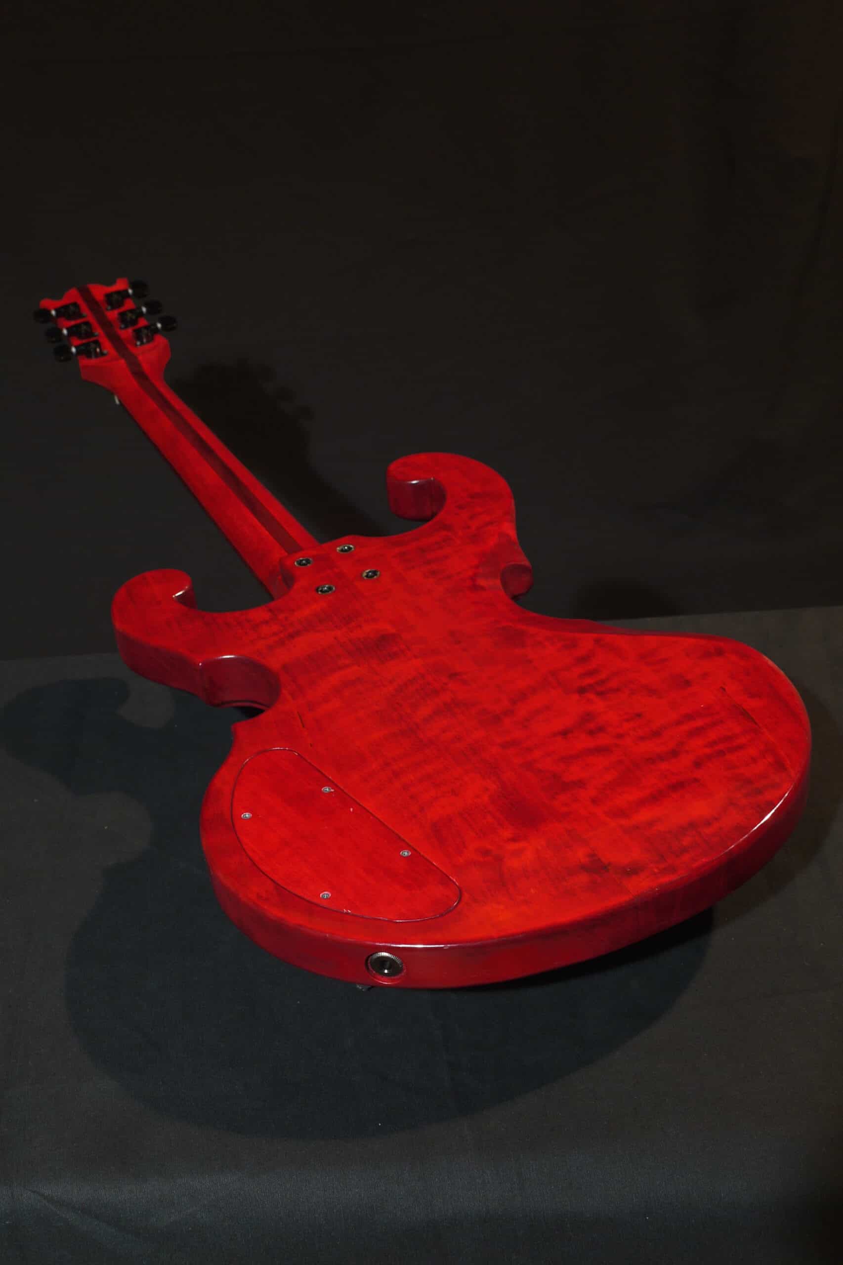 8 mohr guitars gitarrenbau k1 rot